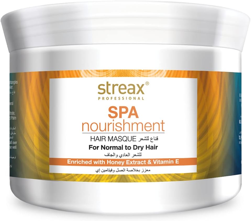 Streax Professional Hair Spa With Goodness Of Honey, 500 G|For Dry Hair-1 Count
