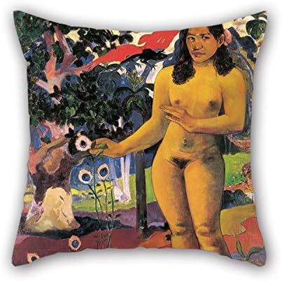 The Oil Painting Paul Gauguin - Delightful Land (Te Nave Nave Fenua) Pillowcover Of 20 X 20 Inches / 50 By 50 Cm Decoration Gift For Seat Christmas Chair Kids Boys Car Teens Girls (double Sides)