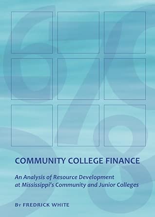 Community College Finance: An Analysis of Resource Development at Mississippi’s Community and Junior Colleges book cover