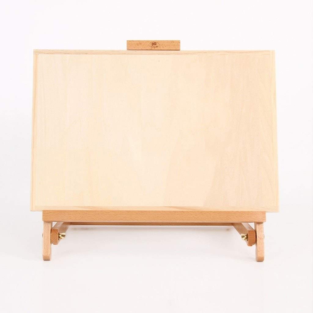 Soporte de exhibición de Lona, Caballete de Escritorio Ajustable con Pendiente portátil, Soporte de exhibición de Lienzo para Carteles, Caballete para niños