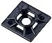 Cable Tie Mounting Base 1-Inch by 1-Inch - Pack of 50