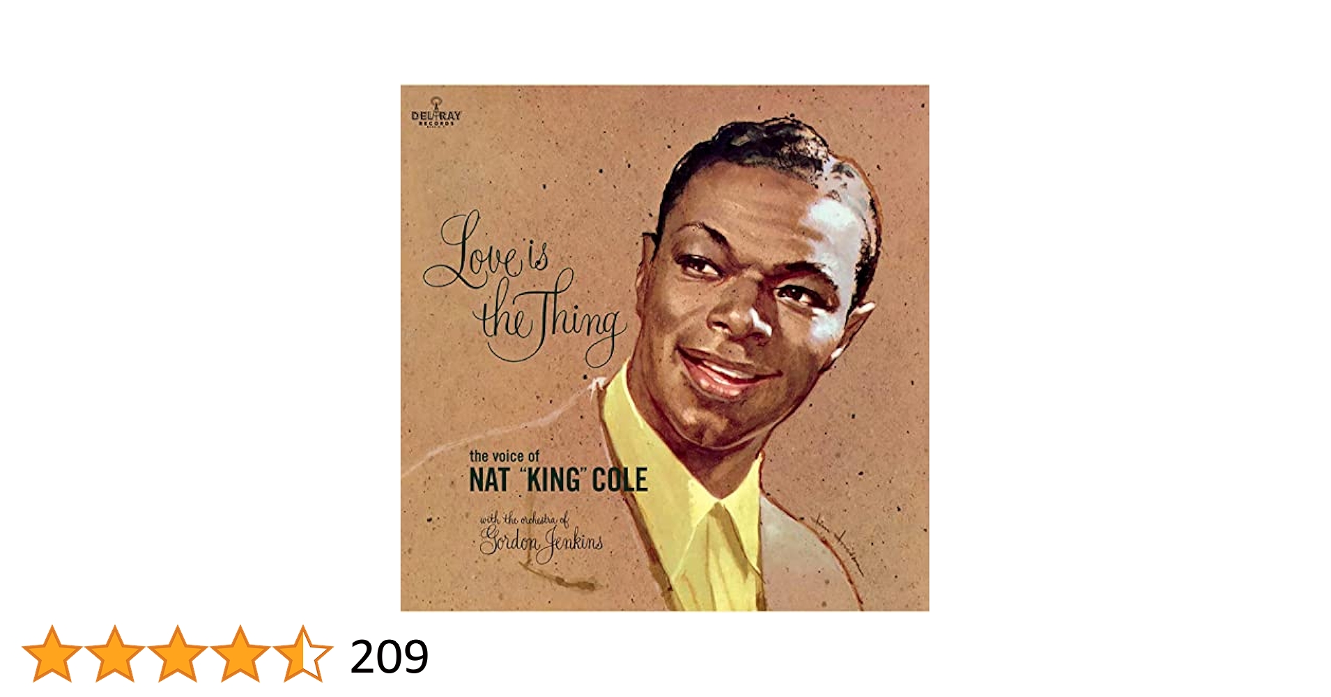 米LP Nat King Cole Love Is The Thing (-180g) GRV10251 GROOVE NOTE /00260 NAT KING COLE VERIFIED LOVE IS THE THING GROOVE NOTE 180G
