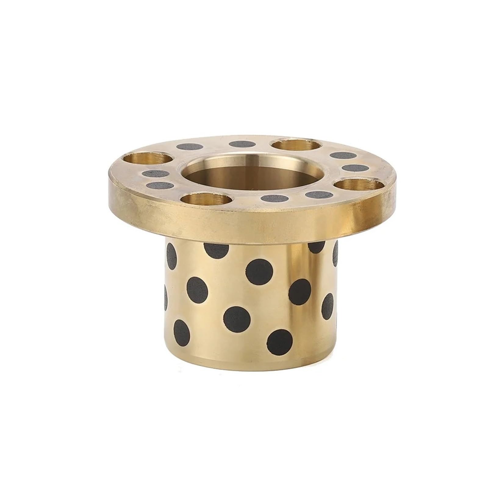 palier lisse à bride, Diamètre intérieur à flasque de la bague Oilless graphite en laiton 12-18mm