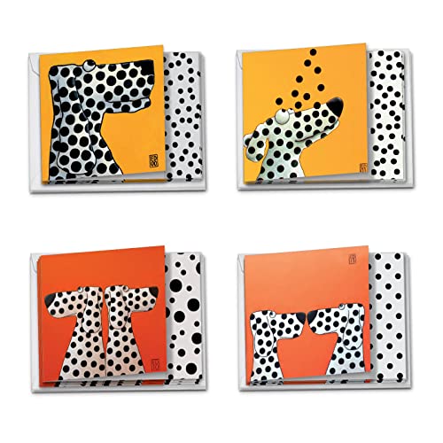 Cartes de vœux Smile avec enveloppes pour correspondance et invitations, lot de 12