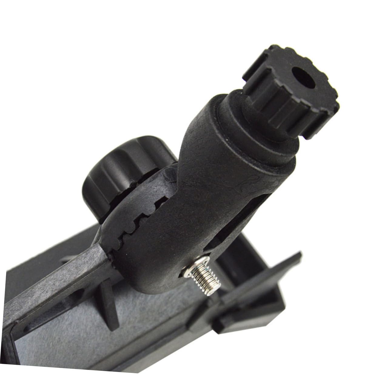 KOMBIUDA Supporto Accessorio a Gradi e Pesca in Canna per 360 Rotante da Nylon Leggero Portatile Essenziale per Kayak e Barche