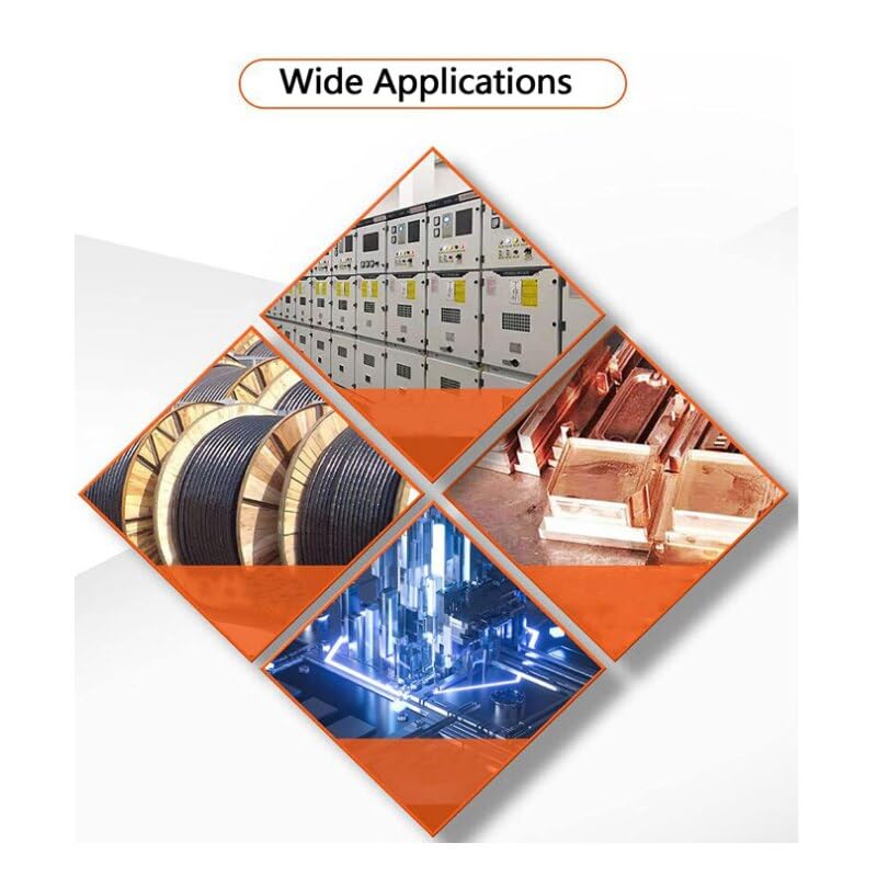 GatherTOOL 1pc Pure Red Coppers Flat Metal Plate T2 Coppers Flat Bar Thickness 1/1.5/2/3/4/5/6/8mm Length 100/250 Mm Coppers Bus Bar (Color : 1PC, Size : 1.5x15x250mm)