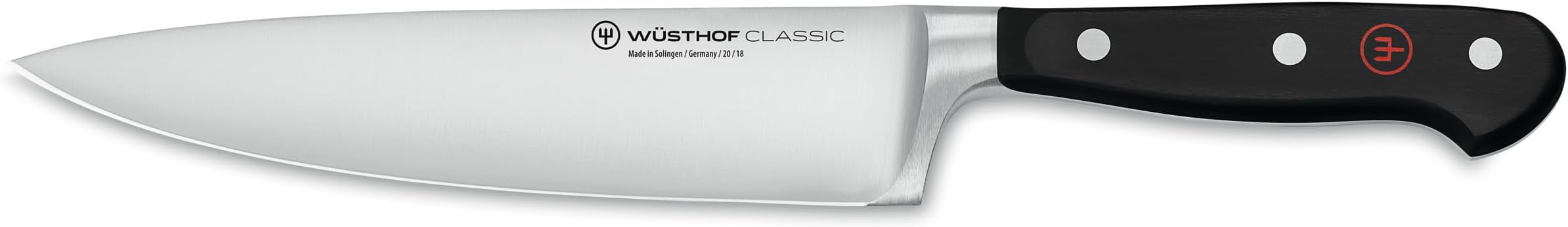 Classic 7 Inch Chef's Knife, Black / Black