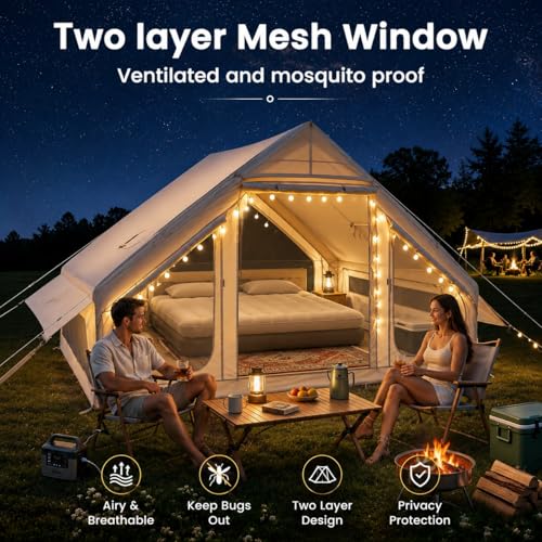 Carpa Inflable para Camping para 4-6 Personas miniatura 4