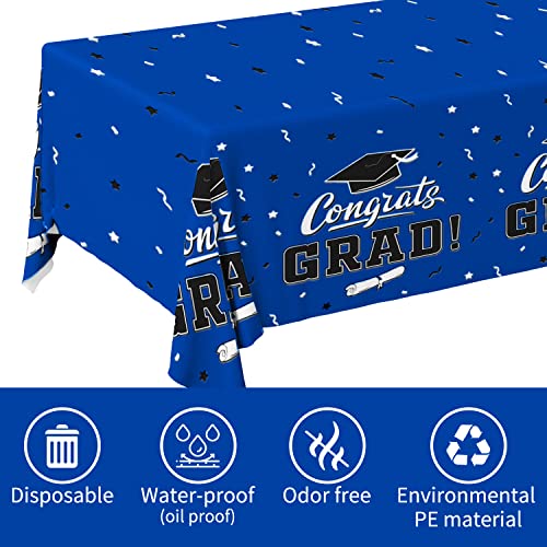 Graduationpartydecorationsgongratsgradtablecoverforgraduationpartysupplies3pcsclassbluetablecloths54x108 Urban Country Home Decor Graduation party decorations gongrats grad tablecover for graduation party supplies 3 pcs class blue table cloths 54×108 urban country home decor