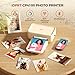 iDPRT 4×6 Photo Printer, Portable Color Picture Printer, Thermal Sublimation Mini Picture Printer, Bundle 20 Sheets Photo Paper & 1 Ribbon Cassette, Photo Printer for iPhone & Android
