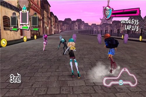 Monster High: Skultimate Roller Maze - Nintendo Wii #TOP4