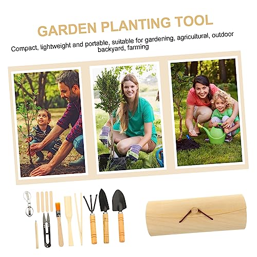 TOYANDONA Herramientas de Jardinería Herramientas Manuales Portátiles para Jardinería para Uso Interiores y Exteriores Kit - imagen 9
