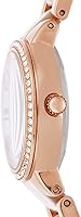 Vista 3 de Fossil Virginia - Reloj para mujer con detalles de cristal y correa de acero inoxidable autoajustable