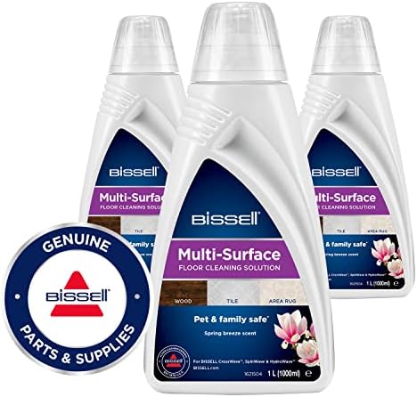 BISSELL Środek czyszczący Natural Multi-Surface Pet, 1 l, do urządzeń CrossWave, SpinWave, SpinWave Robot i HydroWave, Wysoka skuteczność czyszczenia w naturalny sposób, 3122