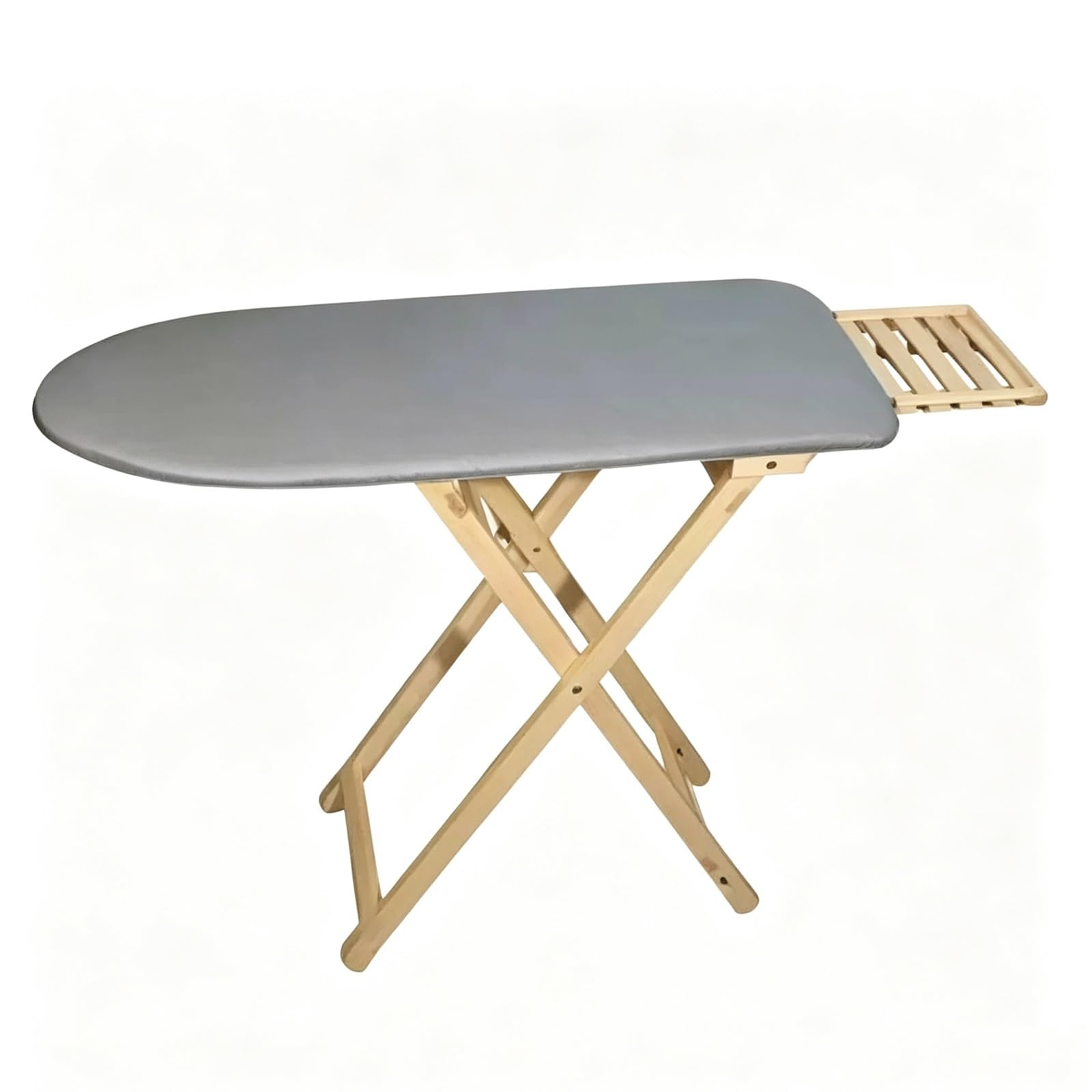 Klappbares Bügelbrett mit Abnehmbarer Auflage, 120 x 40 cm
