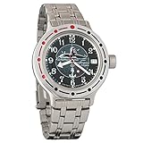  Vostok / Wostok Amphibian 420831 Russisches Militär Taucher Uhr 2416B 200m AUTO Navy Submarine
