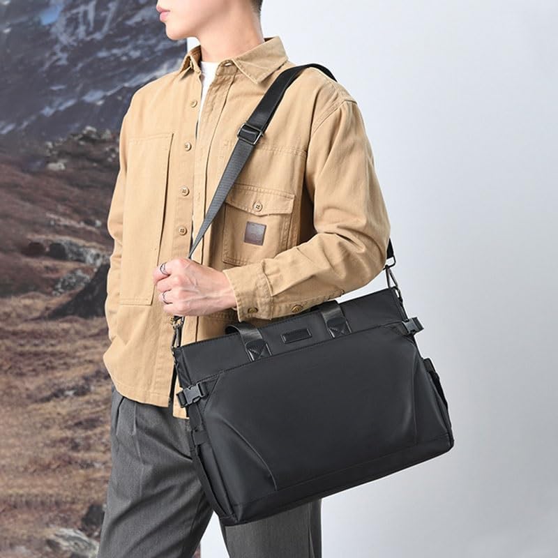 Men's Briefcase Oxford Armored Sailor's Bag Crossbody Commuting
