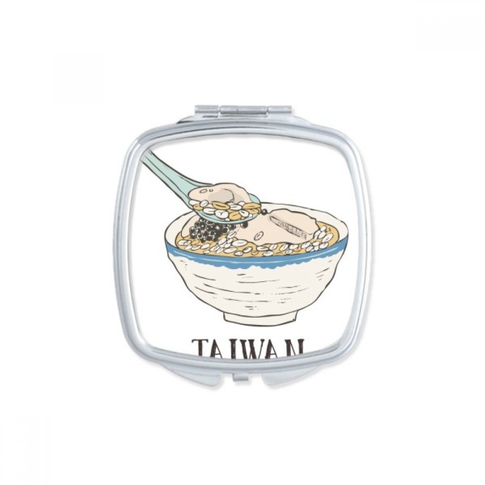 Miroir de poche compact pour corriger le maquillage sans encombrer le sac