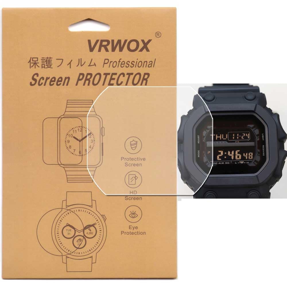 [3-Pcs] TPU Screen Protector For GXW-56 Sport,Full Coverage Screen Protector HD Clear Anti-Bubble and Anti-Scratch GXW-56/ GXW-56-1AJF/ GXW-56-1BJF GX-56 GX-56BB