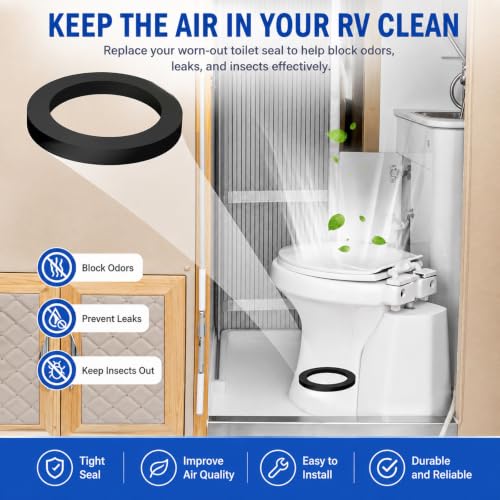 Image of RV Toilet Base Seal Kit 385311652 for Dometic 300 310 320