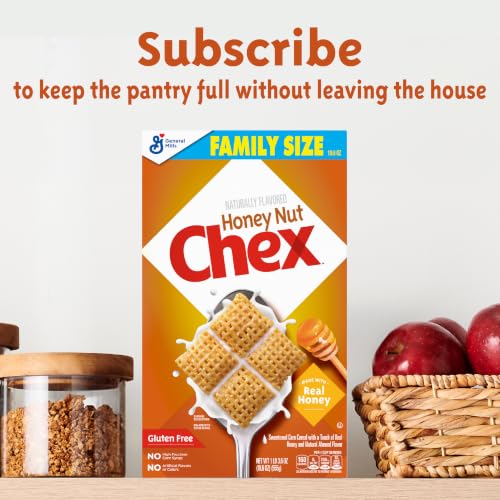 Honey Nut Chex Cereal Family Size, 19.6 OZ - image 9