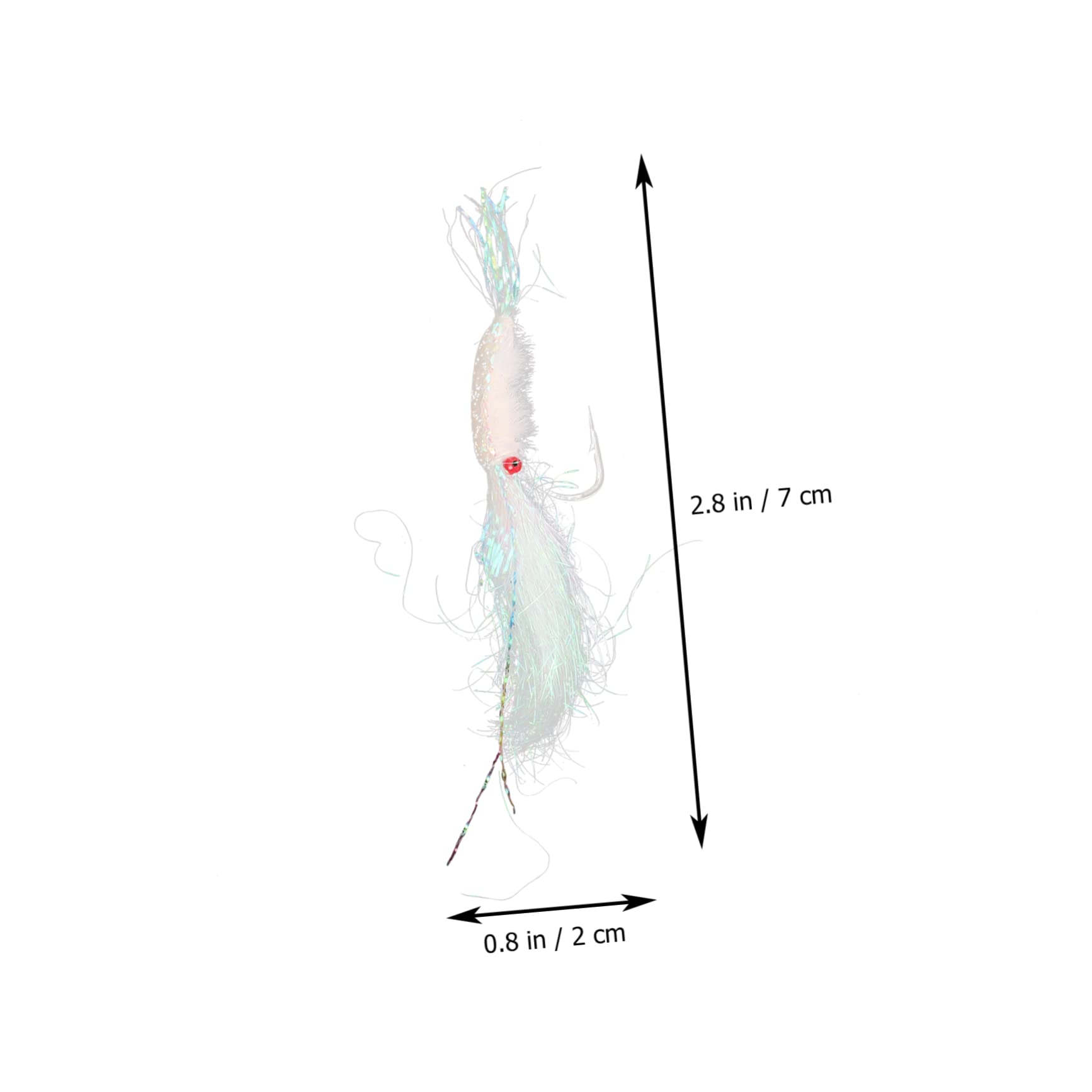 BESPORTBLE Esche Artificiali Per Pesca Da Pz Design Realistico Vivaci Attrezzatura Per Pescatori Per Diverse Specie Di Pesci
