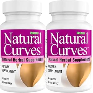 Natural Breast Enhancement Pills with Saw Palmetto Woman Support – 2 Pack