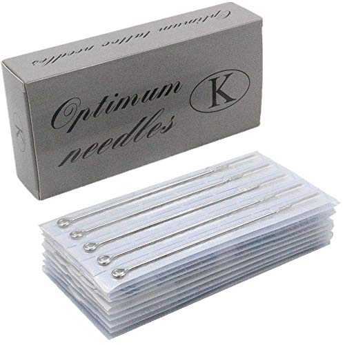 Tattoo Needles Set - Autdor 100PCS Mixed Tattoo Needles 3rl,5rl,7rl,9rl,3rs,5rs,7rs,9rs,5m1,7m1 Disposable Sterile Tattoo Gun Needles Assorted Liners, Shaders and Magnum for Tattoo Machine,Tattoo Kit