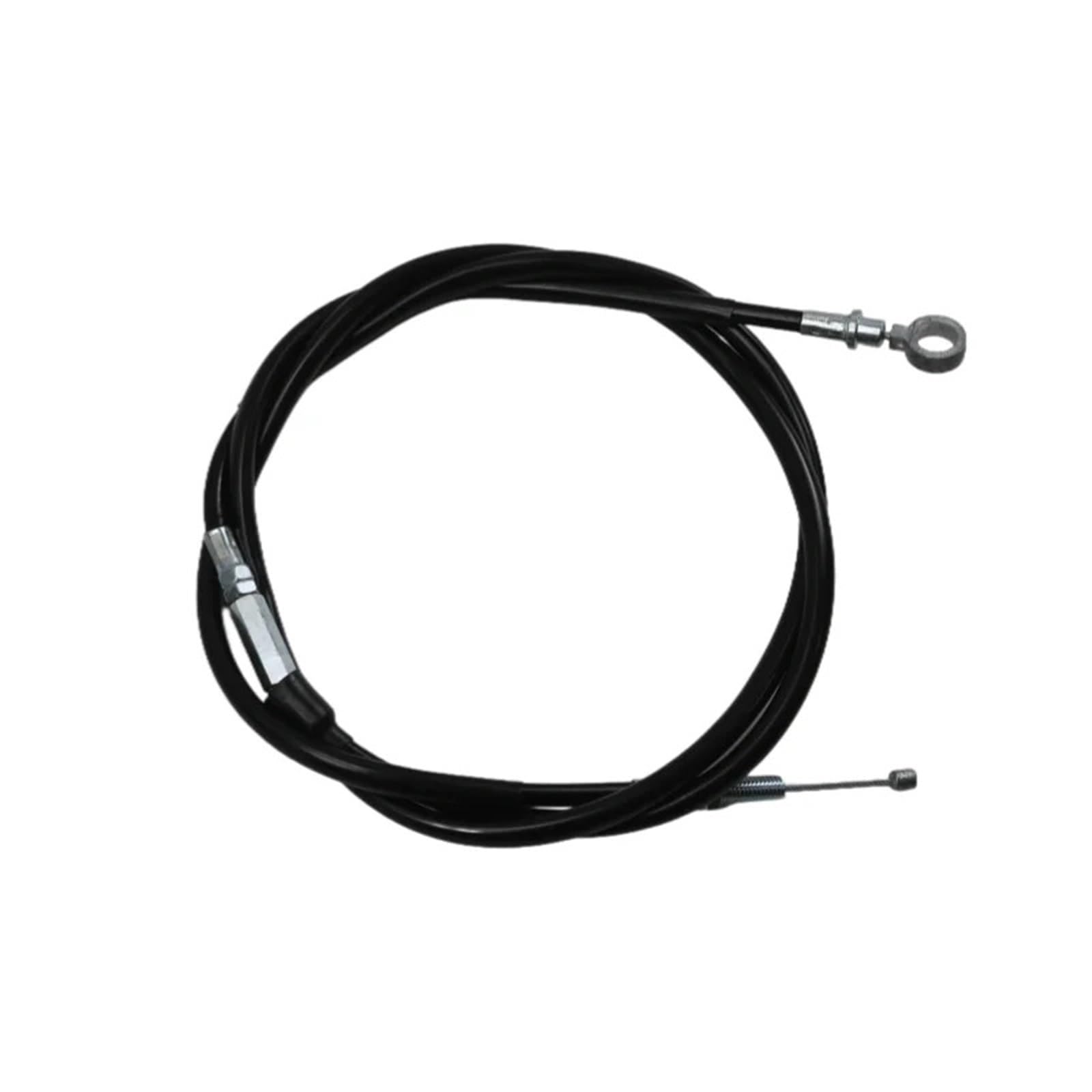 Linka sprzęgła stalowa motocykl Pasuje do Harley Sportster Iron XL883 1200H PLC Dyna Softail przewód sterujący linki sprzęgła motocykla(Black 185cm)