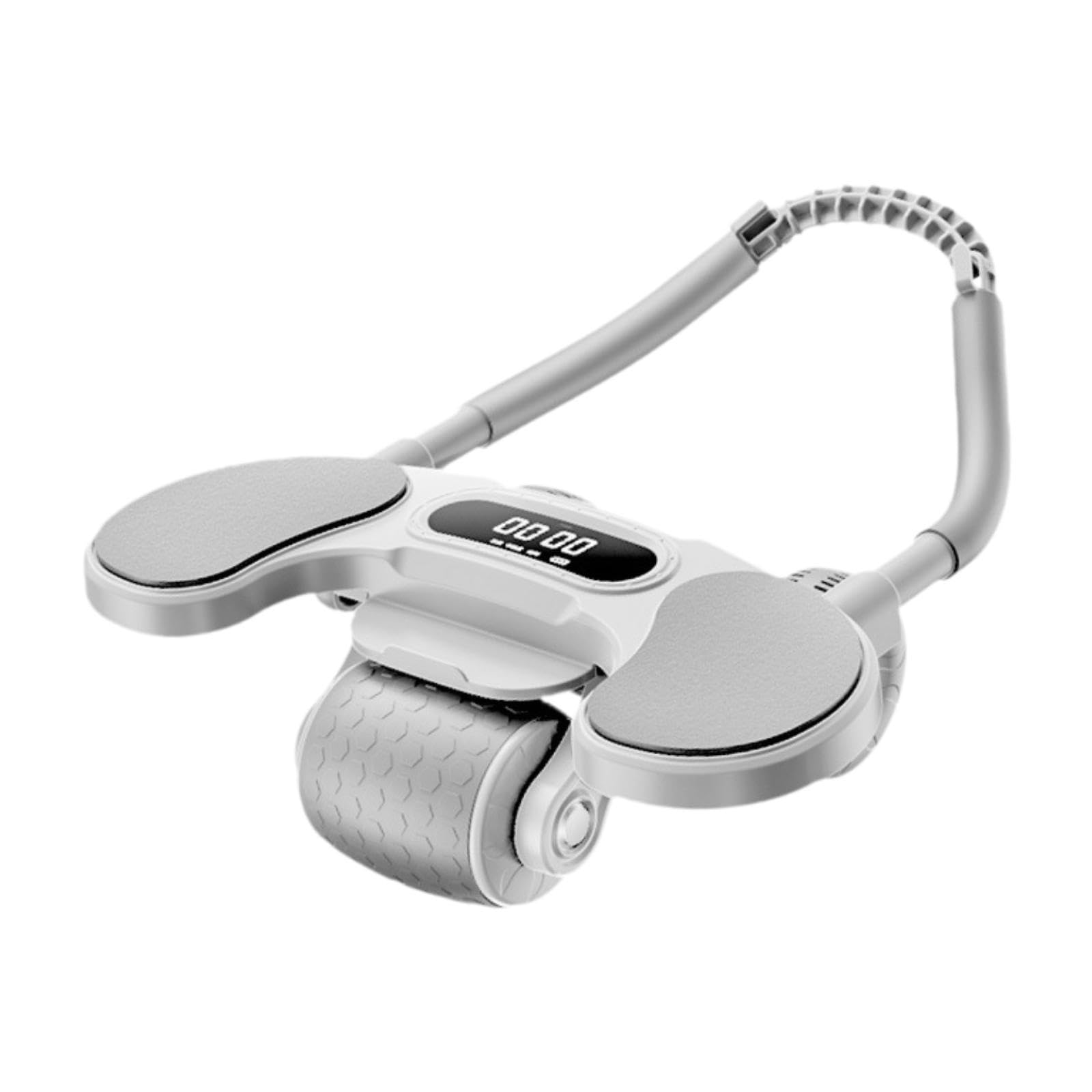 UJEAVETTE Abdominal Wheel Wear Resistant Anti Slip with Phone Holder Workout Equipment Abdominal Exercisers-image-10