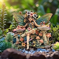 Yoloke Bohemian Fairy Flower Pot Decoration, DIY Acrylic Fairy Garden Accessories Garden Ground Insert Flower Fairy Pot Figurines D3425562 D57c 4614 9e6e Caf807ca83dd.affa97c1beae07415f9b0f55466c4729