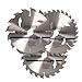 Price comparison product image Silverline 704410 TCT Circular Saw Blades 16, 24, 30T 3-Pack 135 x 12.7-10 mm Ring