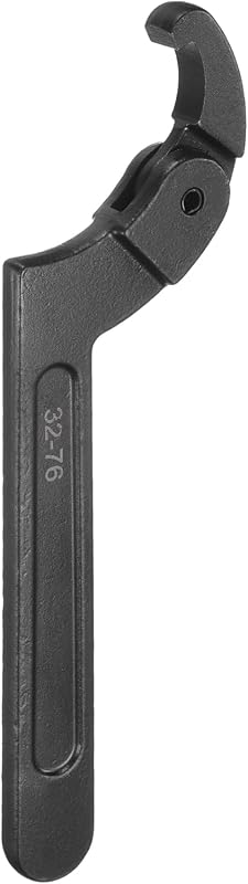 Chave Ajustável Tipo C com Pino HARFINGTON em Aço Cromo-Vanádio, 31,8–76,2 mm, Cabeça Quadrada de 4 mm