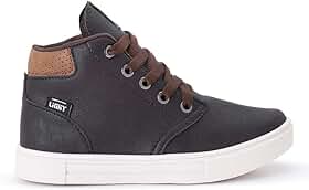 Tenis Botinha Infantil Meninos Casual Cano Alto Confortavel