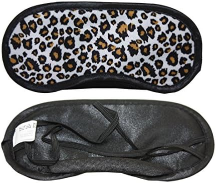 Fashion Design Leopard Pattern Animal Skin Theme Eye Mask Sleeping Mask