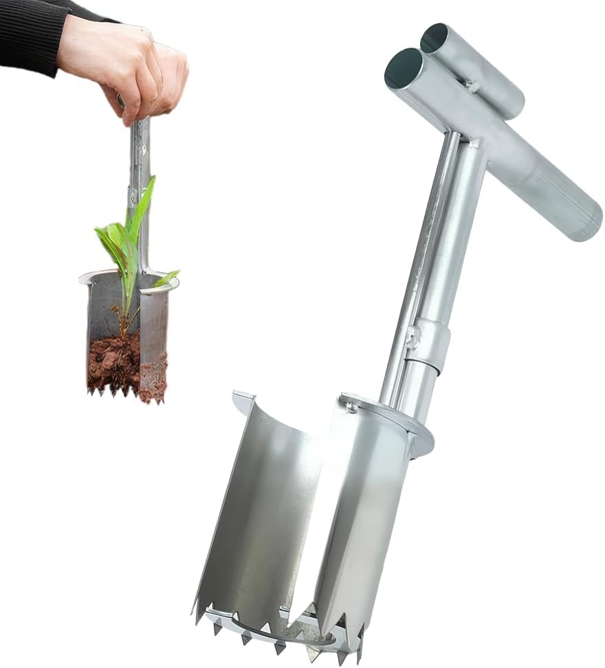 Amazon | ハンド移植器 穴け 移植器 万能 苗移植機 野菜栽培