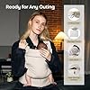 Bc Babycare CocoonGo Baby Carrier – CloudTouch Soft & Ergonomic Baby Carrier for 7–44 lbs | Easy to Wear, Adjustable Fit, Travel-Ready, Machine Washable (Black) #4