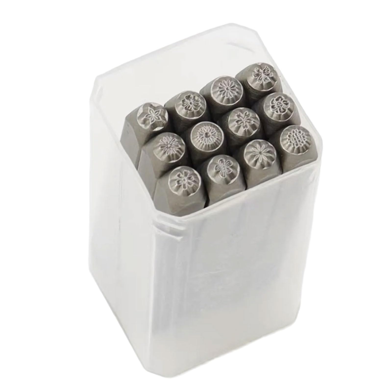 Outil Bricolage 37 Tampons Lettres Métal 3mm - Poinçon A-Z/0-9 Pour Cuir, Bois Et Argile Lettre à Frapper 3mm