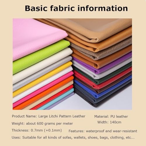 Tissu simili cuir PVC anti-tache navy 1,4x3m pour réparer une tête de lit