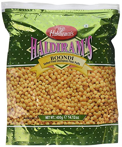 Haldiram's Plain Boondi 400 g/m², 2 Stück Cover