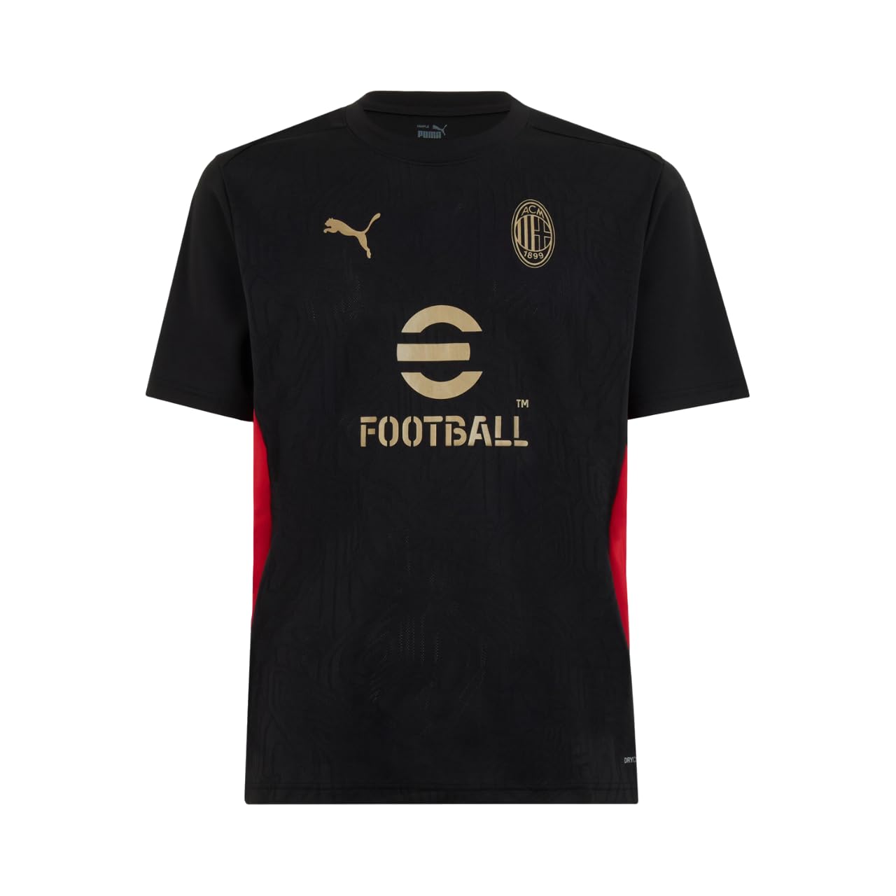 AC Milan Camiseta de Entrenamiento de competición, Temporada 2024/​25, tecnología dryCell, Ajuste Regular Unisex – Adulto