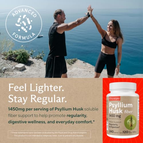 Sunergetic Premium Psyllium Husk Capsules