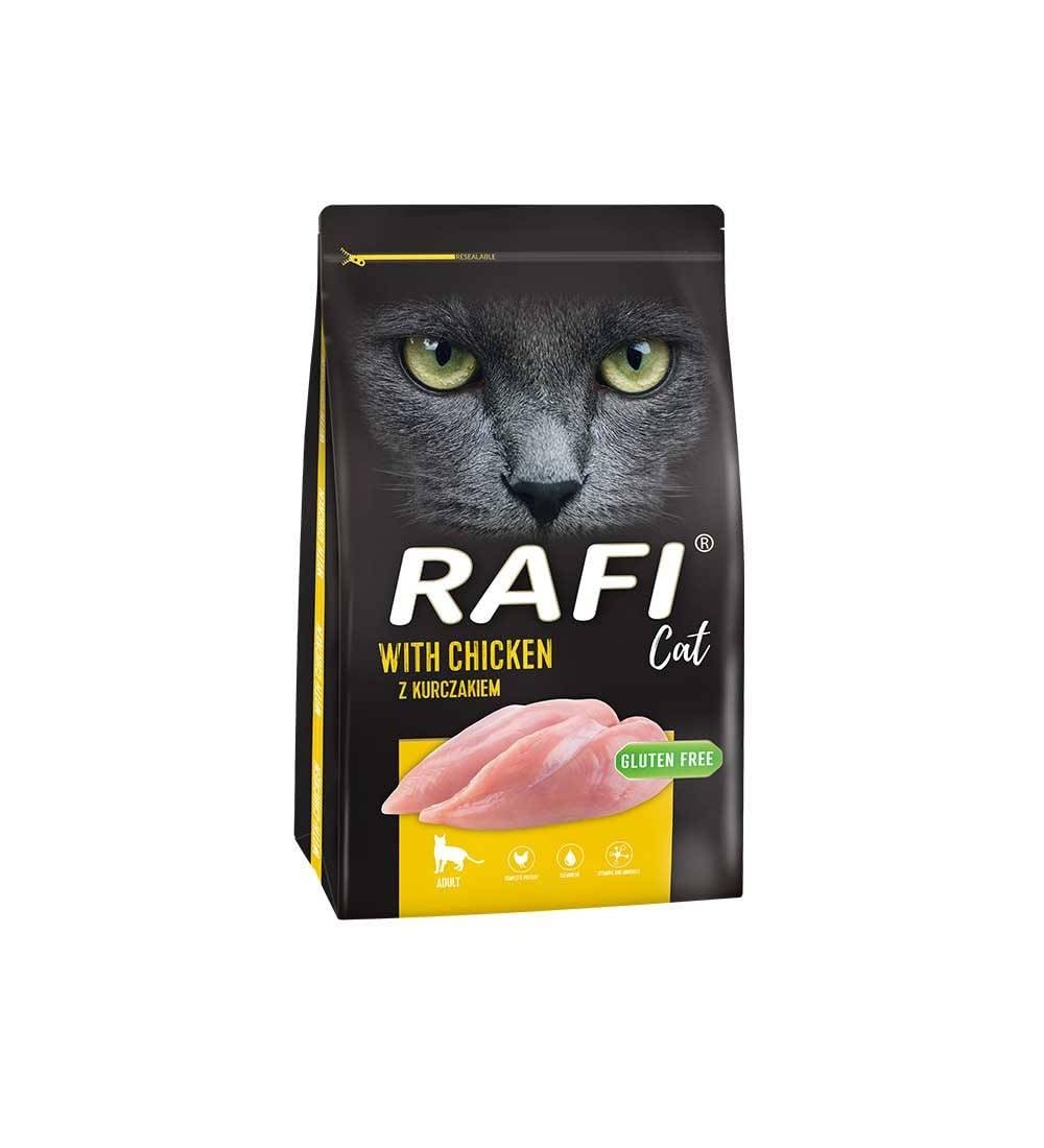 RAFI (Dolina Noteci) Complete Cat Food - Healthy Nutritious Tasty - Air Dried Food for Adult Cats - Natural Ingredients