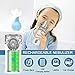 Ultrasonic Nebulizer - Nebulizers, Rechargeable Nebulizer Machine for Adults and Kids, Portable Nebulizer with Two Modes & Self-Cleaning Function for Breathing Problems