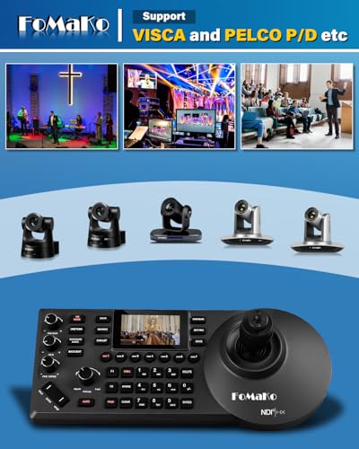 FoMaKo PTZ Camera with Auto-Tracking