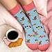 BEST DOG MOM EVER Calcetines Divertidos Perro para Mujer Madre Imagen de BEST DOG MOM EVER Calcetines Divertidos Perro para Mujer Madre