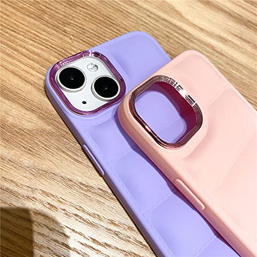 Doudoune bandoulière collier longe étui souple pour iPhone 11 Pro Max