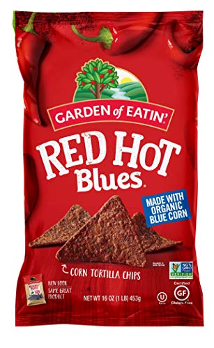 Garden of Eatin' Red Hot Blues Corn Tortilla Chips, 16 oz.