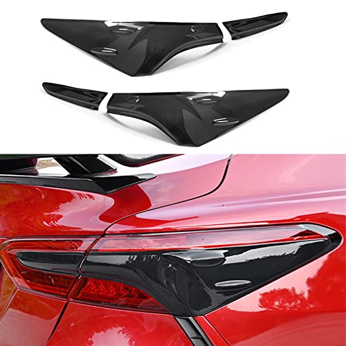 Xhfarce Tail Light Lamp Cover Guard Trim 4Pcs Tail Light Frame Bezels Decoration Compatible with Toyota Camry 2024 2023 2022 2021 2020 2019 2018 Accessories by Xhfarce - Used condition - US$31.87
