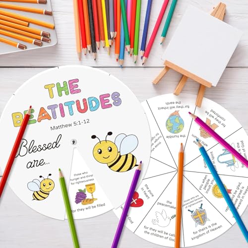 Cartes rotatives à colorier A1DIEE pour éviter les taches de feutre sur les mains
